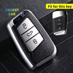 Силиконов калъф за ключ VW Seat Skoda