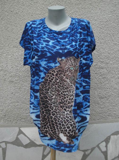 3XL Нова блуза с леопард
