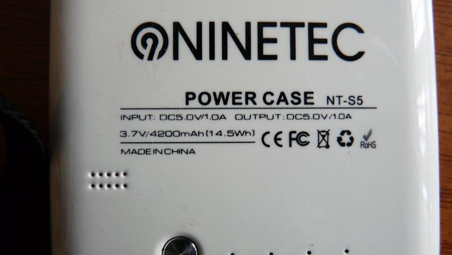 Външна батерия за Samsung Galaxy S5 - марка Ninetec