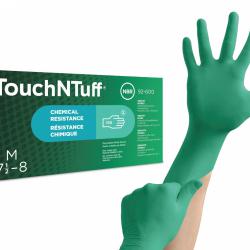 Нитрилни ръкавици, с химическа защита Ansell Touchntuff 92-600