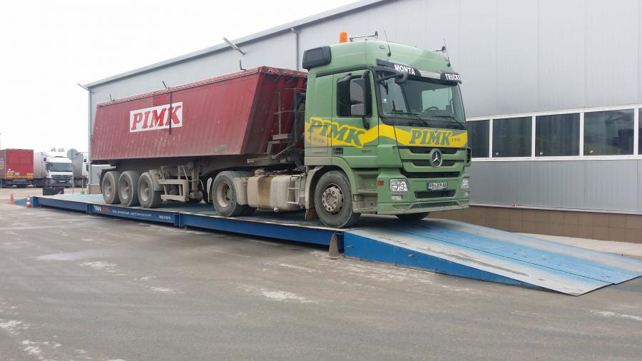 Автомобилен кантар 60 тона