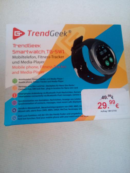 Смарт часовник и GSM Trendgeek Tg-sw1 Smartwatch 4X Смарт гривни