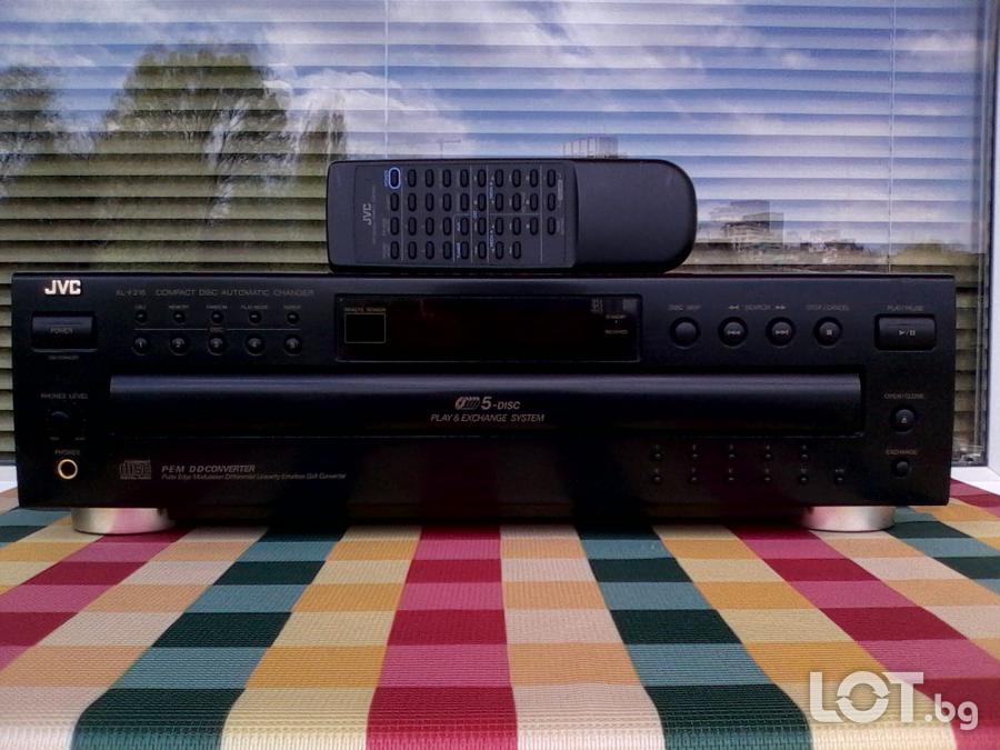 JVC Xl-f216 Compact Disc Player