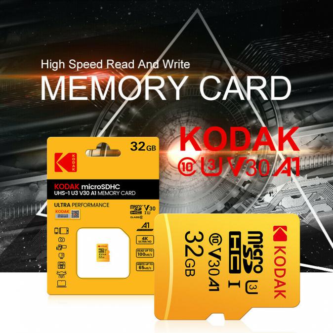 Kodak Micro SD Card 64gb, U1 Class 10 Memory Card microsd Flash